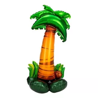 Globo Palmera Tropical Hawaiana Luau Verano 142cm Airloonz