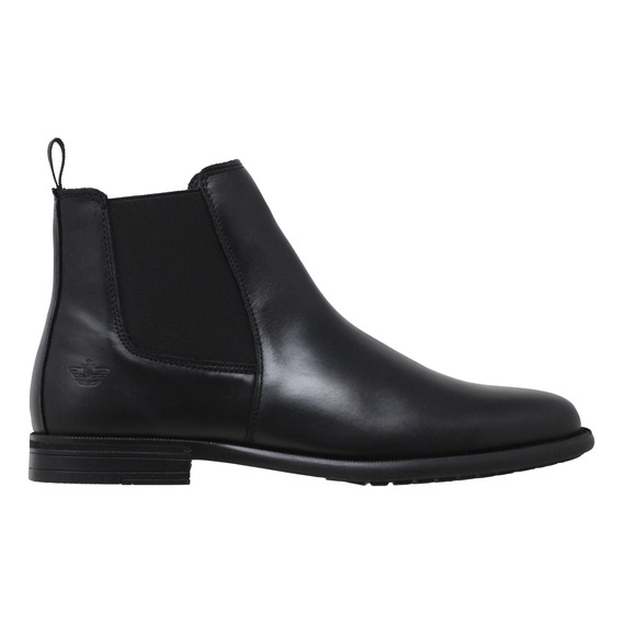 Botas Dockers Negras Cafés Hombre 2124921 Piel Meter Resorte