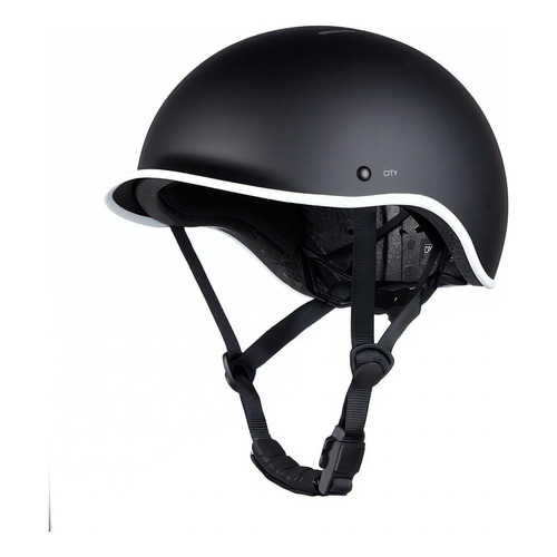 Casco Bicicleta Urbano Gud City Ciclismo Regulable Color Negro mate Talle M