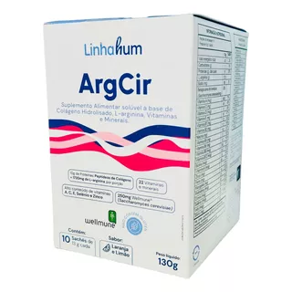 Argcir Humalin 10 Sachês 13g Potencializador Nutricional