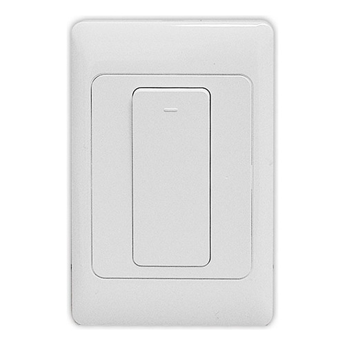 Apagador Inteligente Wifi On/off L10 Alexa Google Duosmart Color Blanco