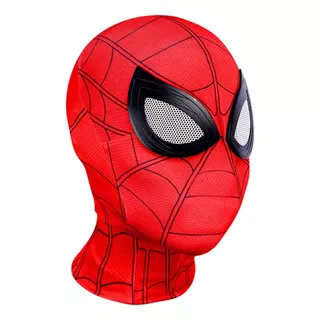 Máscara Do Homem-aranha  Para Adultos E Crianças  Poliéster