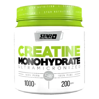 Creatina X 1 Kg Star Nutrition Monohidrato Fuerza Potencia