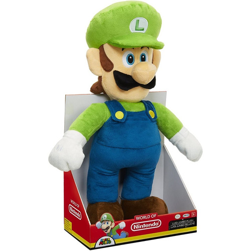Peluche Luigi World Of Nintendo Con Licencia Coleccionable 