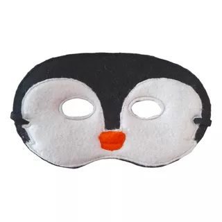 Mascara Antifaz Pinguino Ideal Disfraz Cotillon
