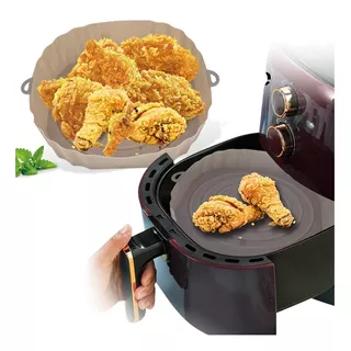 Forro Protetor Antiaderente Silicone Fritadeira Air Fryer 