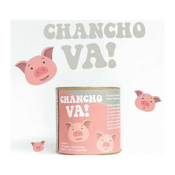 Juego Cartas Chancho Va Chau Pantallas