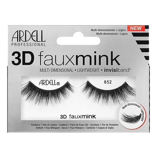 Pestañas Ardell 3d Fauxmink Nº852