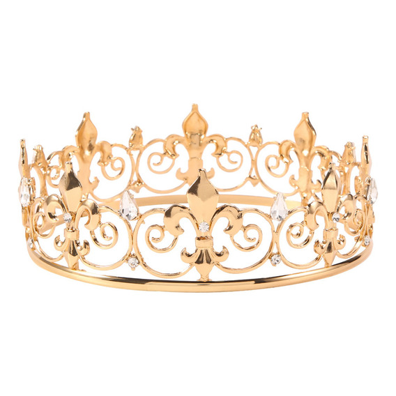 Corona De Rey Real Para Hombre, Coronas Y Tiaras De Príncipe
