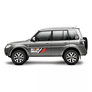 Adesivo Lateral Mitsubishi Pajero Tr4 Ralliart Spirit Top