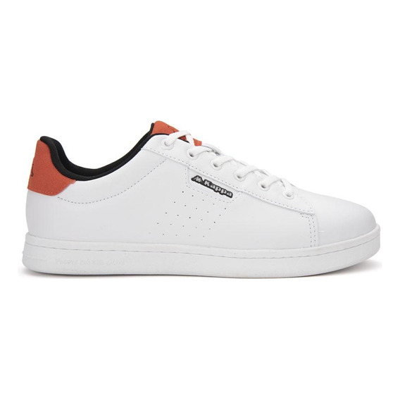 Zapatilla Logo Tchouri Wihte Orange Dark