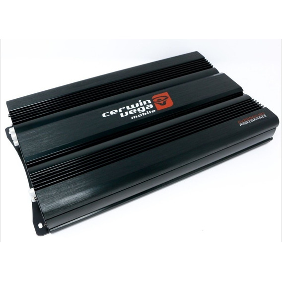 Amplificador Para Auto/camioneta Cerwin Vega Mobile Cvp Cvp2500.5d Con 5 Canales Y 2500w Negro