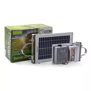 Cerca Eletrica Proteção Manejo Animais Eletrificador Solar 12v
