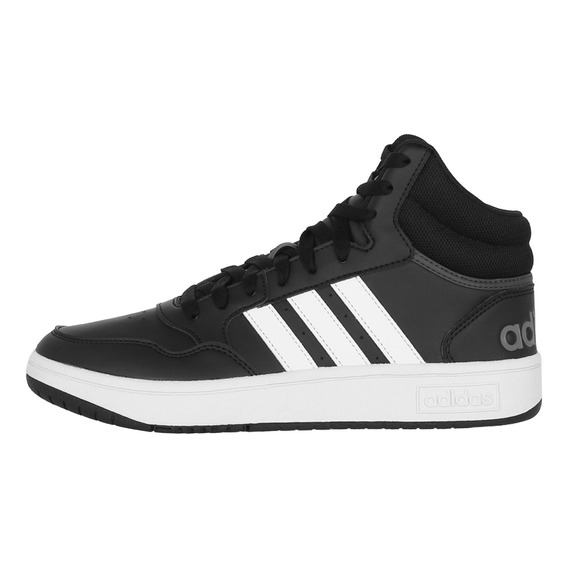 Zapatilla adidas Hoops 3.0 Mid Classic Hombre Black/grey