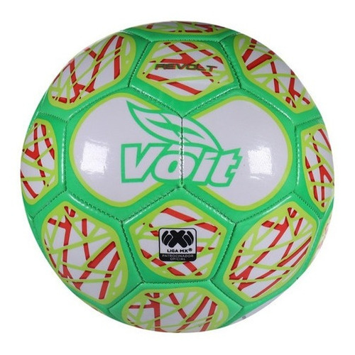 Balón De Fútbol No. 5 Voit Revolt S200 Color Verde