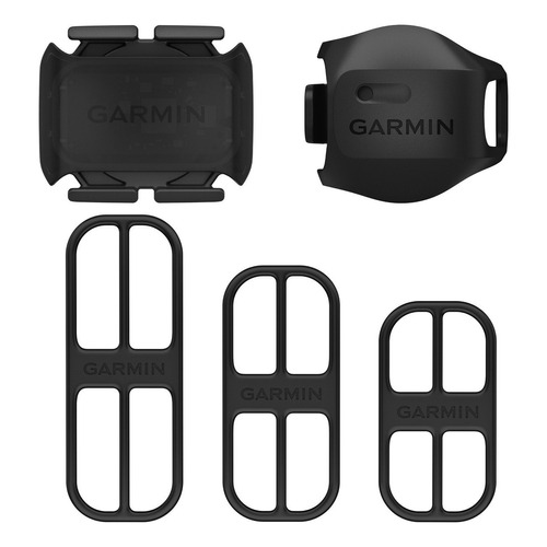 Pack sensor velocidad cadencia inalambricos bicicleta Garmin 010-12845-00 Negro