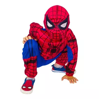 Disfraz De Spiderman Para Niños - Hombre Araña