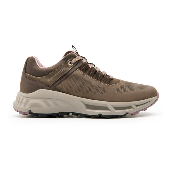 Sneaker Outdoor Flexi Country Para Mujer Estilo 118702 Taupe