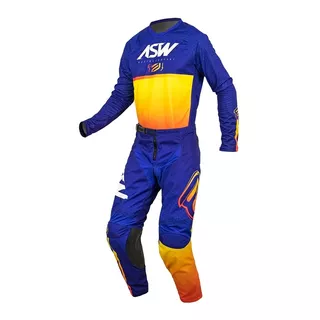 Conjunto Trilha  Asw Image Code Motocross Roupa Calça+camisa