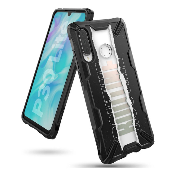 Estuche Funda Ringke Fusion X Para Huawei P30 Lite | Color Routine | Protección Antichoque | Calidad Premium