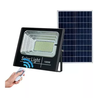 Reflector Led Solar 100w. Potencia-calidad