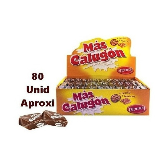 Calugas De Leche Monroy (ex Pelayo) Caja 80 Und Aprox