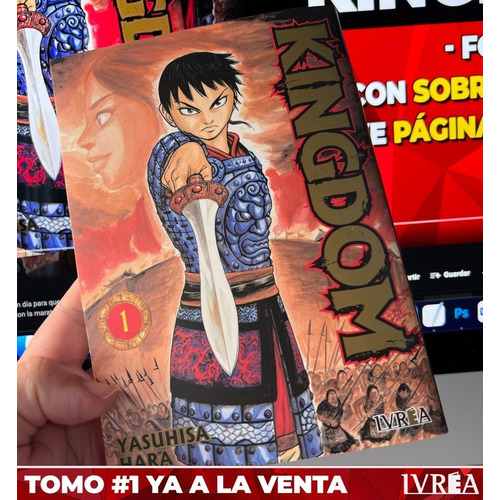 Manga Kingdom Tomo #1 Ivrea Argentina