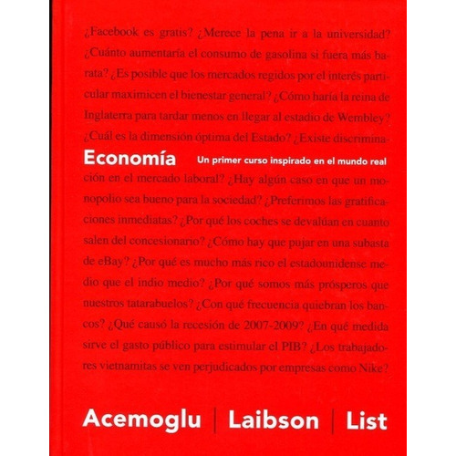Economía Laibson Y List Acemoglu