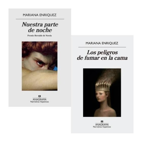 Mariana Enriquez - Nuestra Parte Noche + Peligros Fumar Cama
