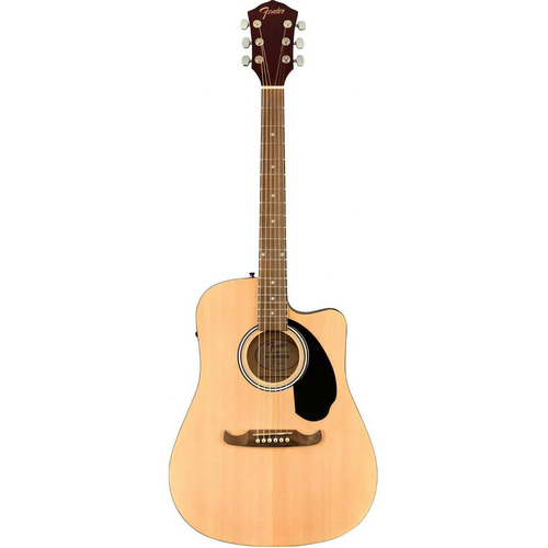 Guitarra Electroacústica Fender Fa-125ce Dread Natural Orientación De La Mano Diestro Color Natural