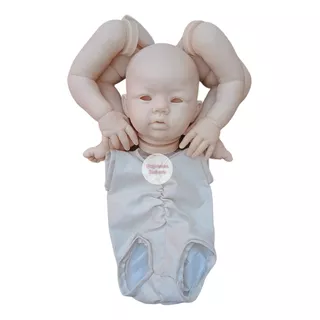 Kit Bebê Reborn Molde Abigail + Corpo + Olho + Frete Grátis