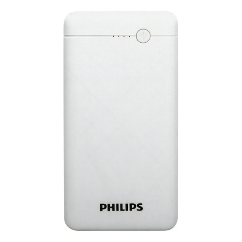 Cargador Portatil Philips 10.000mah Usb/usb-c - Revogames Color Blanco