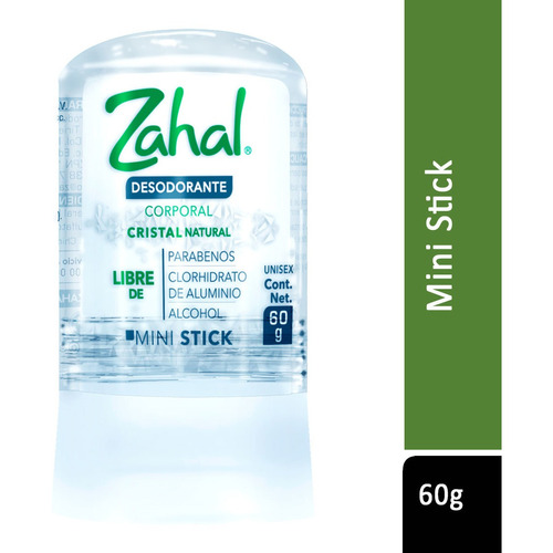Desodorante En Barra Zahal Mini Stick 60g