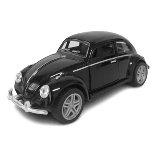 Carrinho De Ferro Fusca Clássico Miniatura 1:32