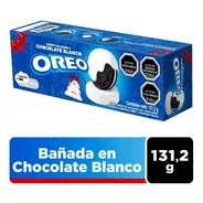 Galletas Oreo® Original Bañadas En Chocolate Blanco Navidad