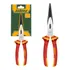 Pinza Aislada Punta Fina Recta 8  Jadever Jdpl2938 Lachispa