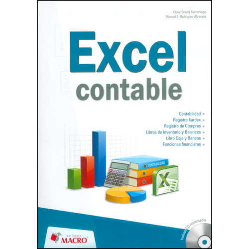 Excel Contable Con Cd Edicion 2011: Excel Contable Con Cd Edicion 2011, De Oceda Cesar. Editorial Macro, Tapa Blanda, Edición 1 En Español, 2012