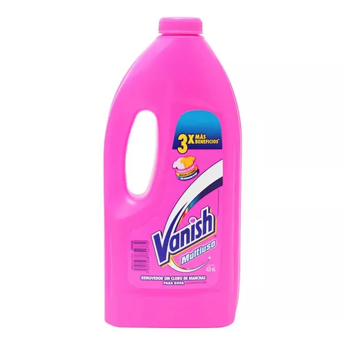 Vanish Quitamanchas En Gel Multiusos, color, 450 ml, pack of/paquete de :  : Salud y Cuidado Personal