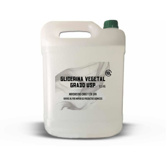 Glicerina Vegetal Líquida 10 Lt. Para Cremas Y Lociones.