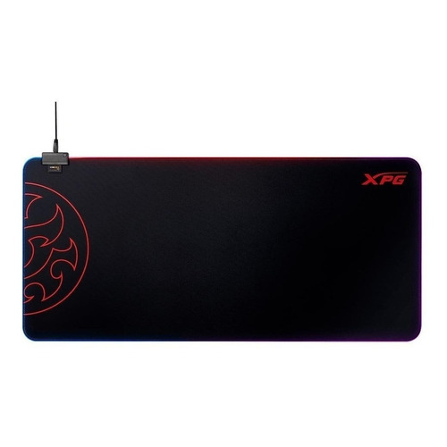 Mouse Pad gamer XPG Battleground Prime de tela xl 420mm x 900mm x 4mm negro
