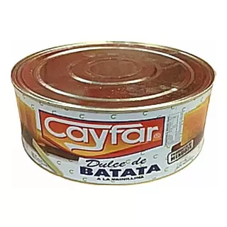 Dulce De Batata Lata Cayfar X 5 Kg.