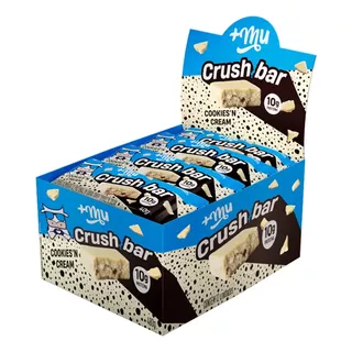Barra Mais Mu Crushbar Cookies'n Cream 40g Display 12un