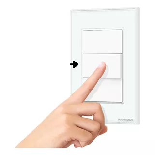 Interruptor Zigbee 1 Teclas Físicas Inteligente 4x2