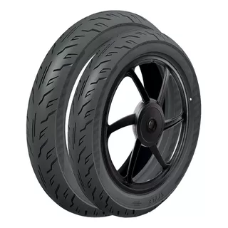 Par Pneus Honda Biz  80/100-14 + 60/100-17 Style