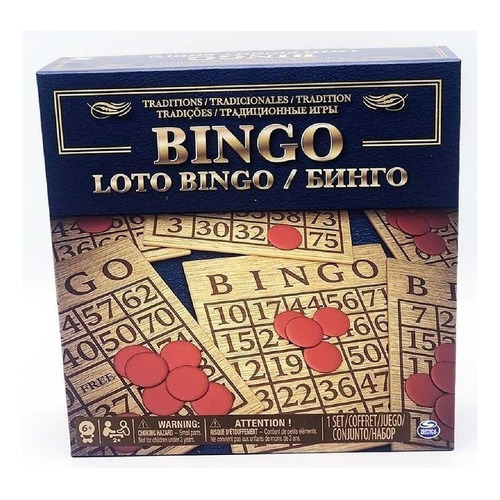 Juego De Mesa Bingo Spin Master 98375