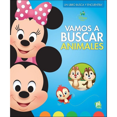 Disney Baby Vamos A Buscar Animales - Disney, De Disney. Editorial Dial Book En Español