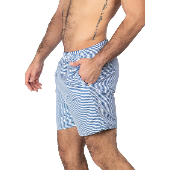 Short Playa Traje De Baño Hombre Bañadores, Reversible 