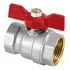 Llave De Paso Esferica Total 1/2 Bronce Mariposa