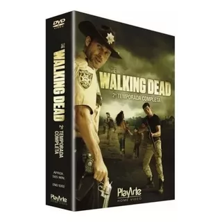 Box Dvd The Walking Dead  2 Temporada  4 Discos