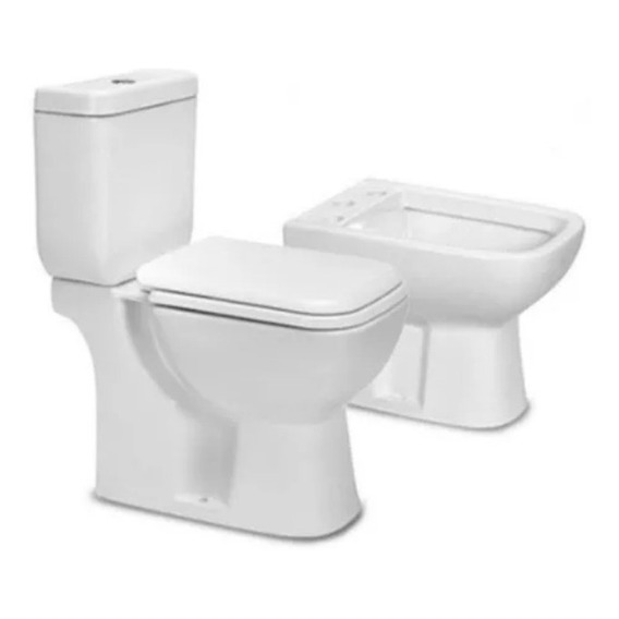 Inodoro Largo Deposito Dual Tapa Suave Bidet Premium 